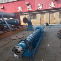 河道提水用臥式安裝潛水泵廠(chǎng)家-斜臥式深井泵