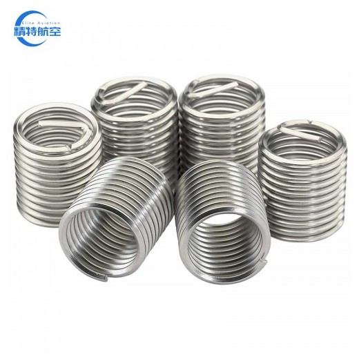 減震器、電池框連接用不銹鋼304鋼絲螺套增加螺紋強度